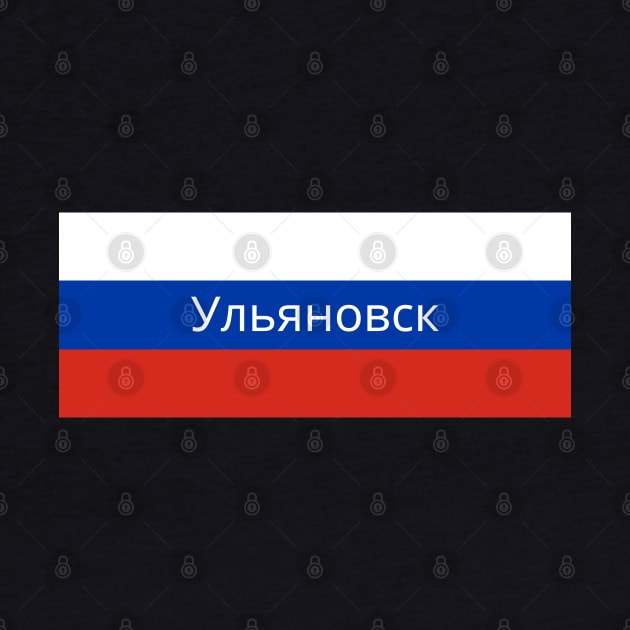 Ulyanovsk City in Russian Flag by aybe7elf